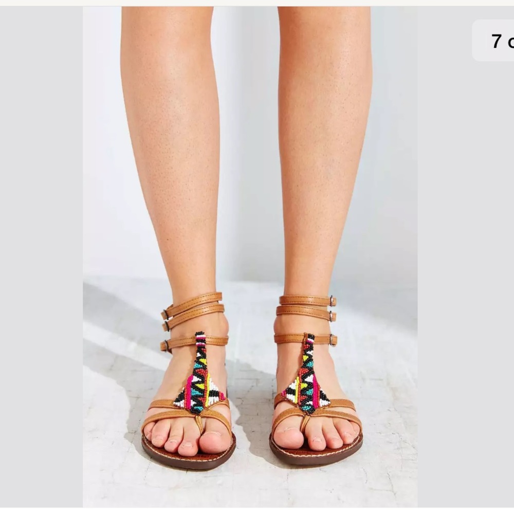 NWT Sam Edelman ‘Giselle’ Beaded Gladiator Sandal